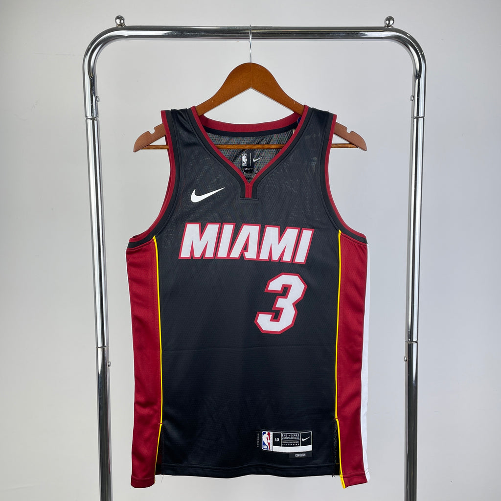 Maillot Miami Heat Domicile (2013-2014) Wade #3