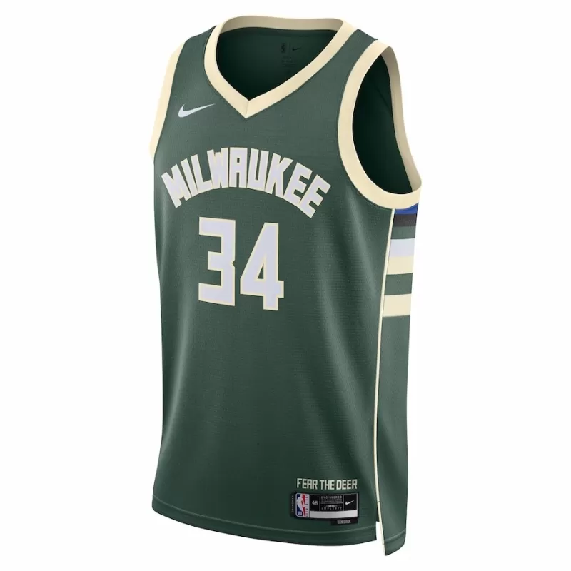 Maillot Bucks (2025-2026) Giannis #34