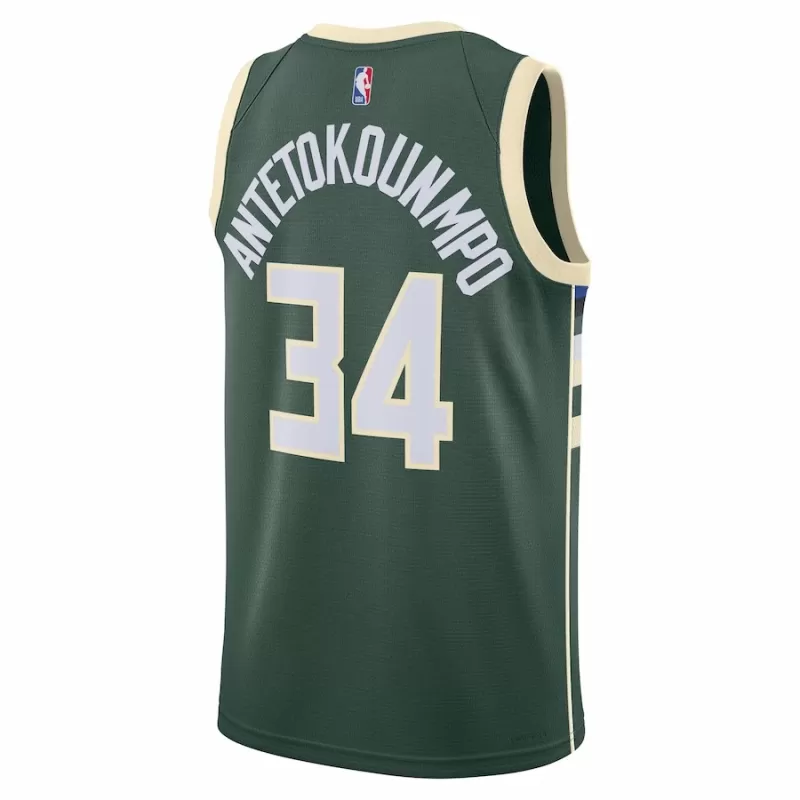 Maillot Bucks (2025-2026) Giannis #34