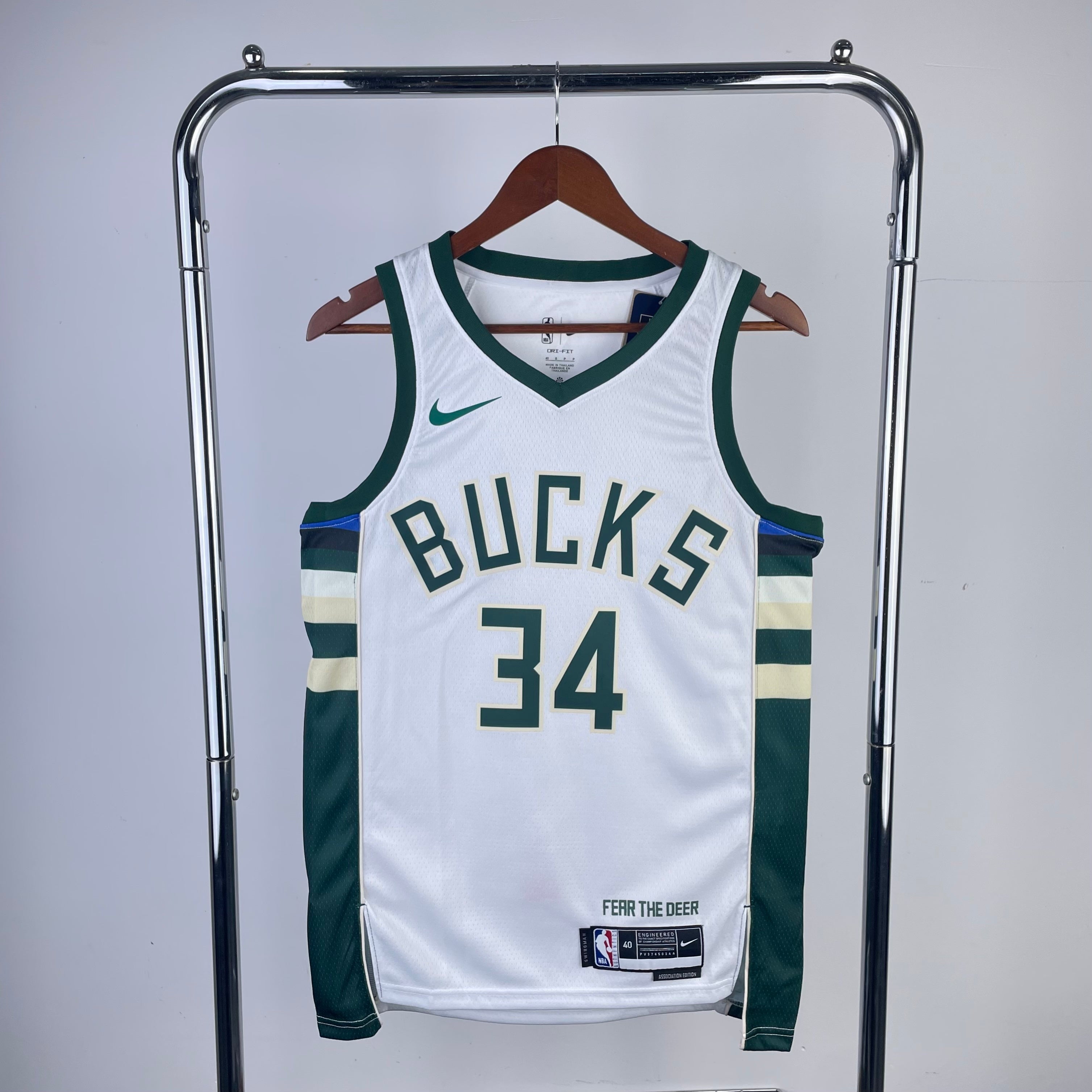 Maillot Milwaukee Bucks (2025-2026) Antetokounmpo
