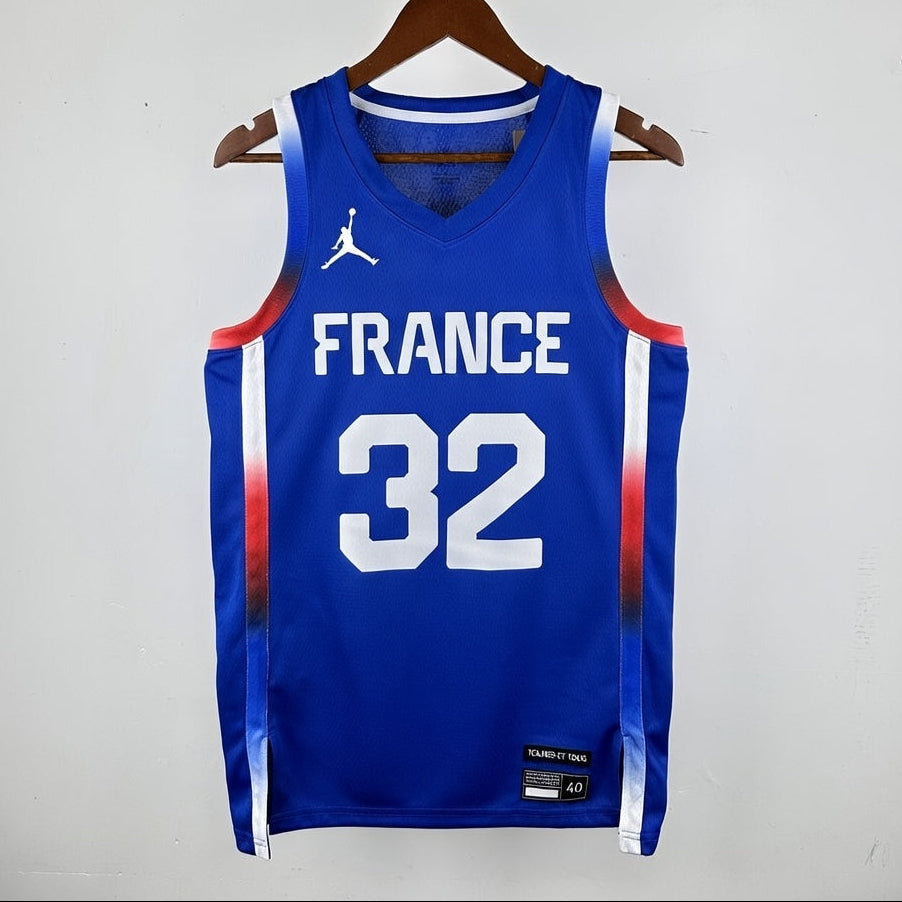Maillot Equipe de France (2024) Wembanyama #32