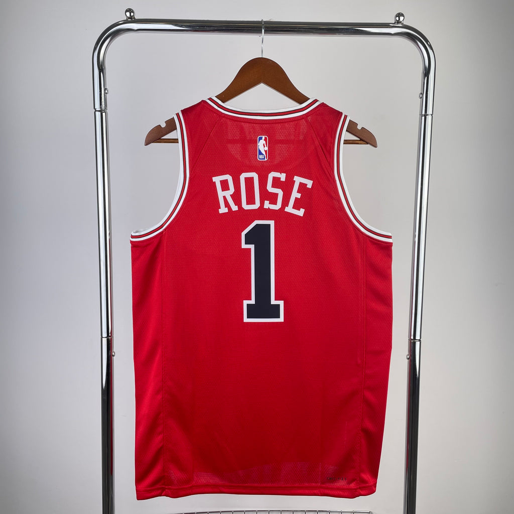 Maillot Chicago Bulls Domicile (Vintage) Derick Rose #1